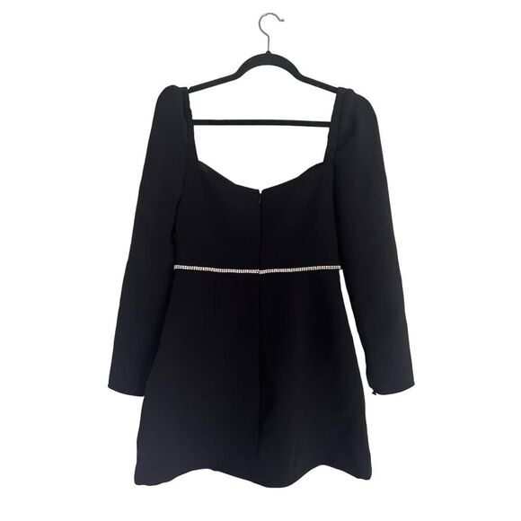 Self-Portrait Black Mini Dress - Picture 10 of 11